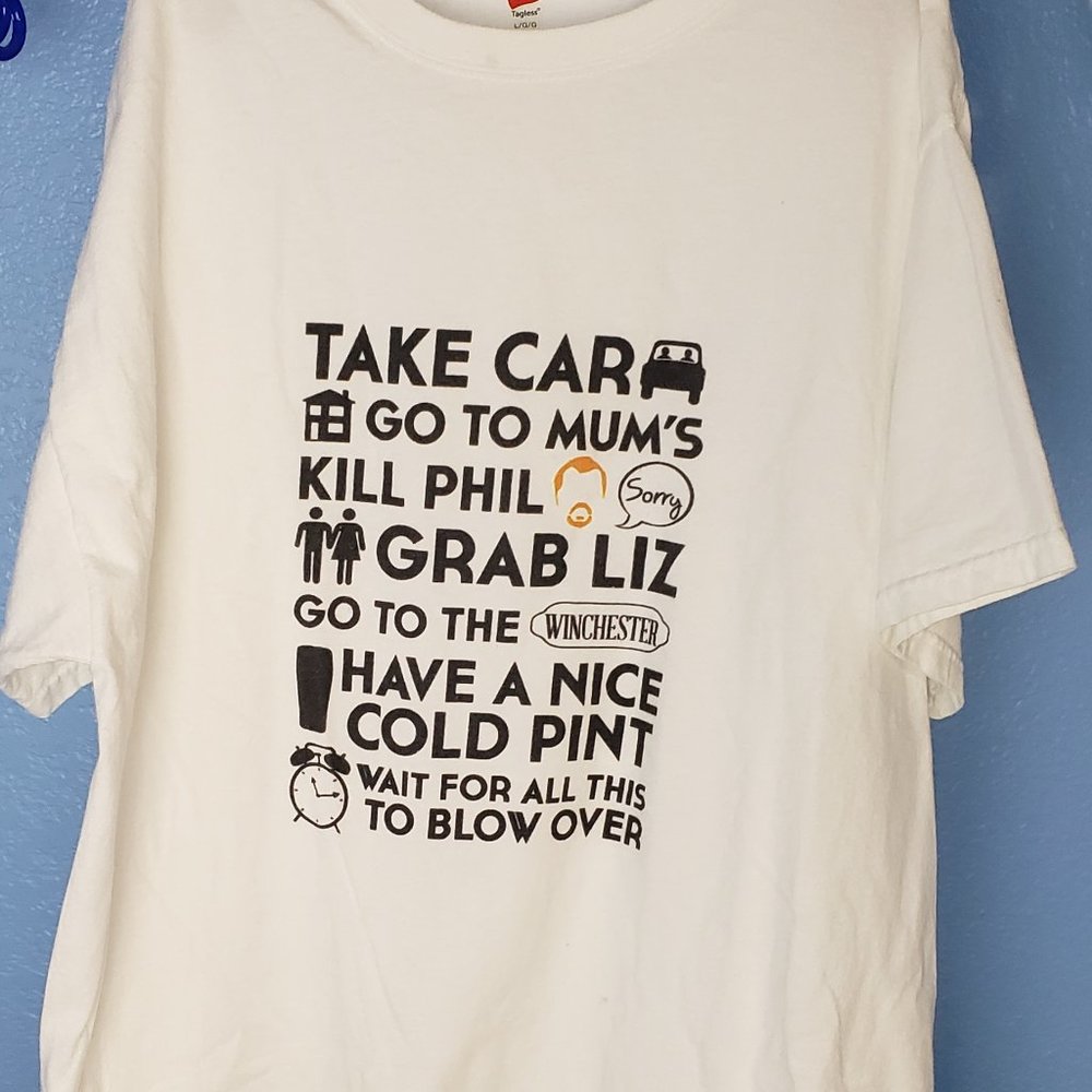 Shaun of the Dead Novelty Shirt